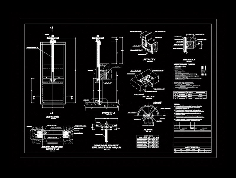 Details Channel DWG Full Project for AutoCAD