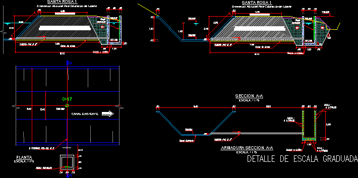 Details Channel DXF Detail for AutoCAD