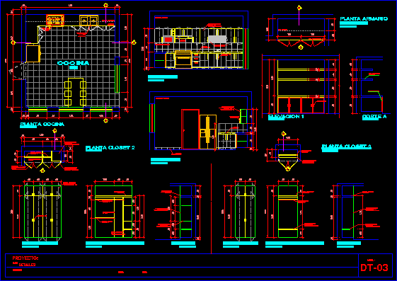 Details Kitchen Cabinets DWG Detail for AutoCAD • Designs CAD