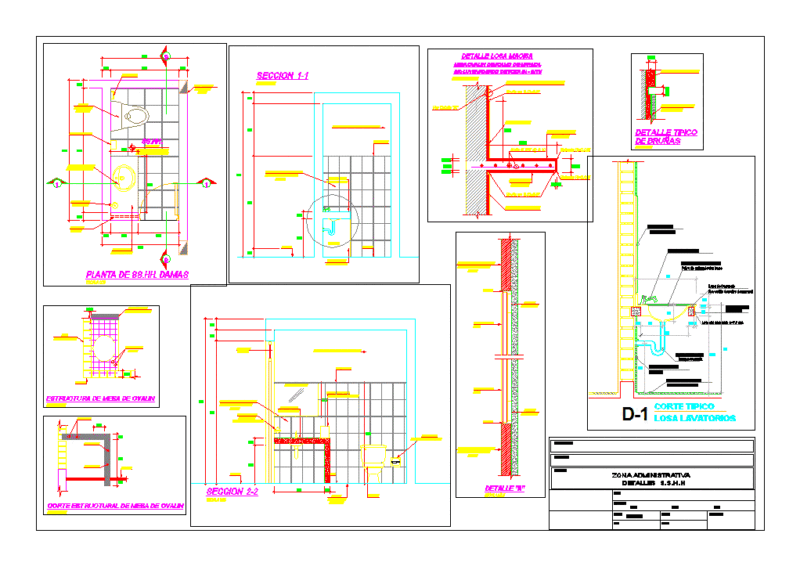 Details Sshh DWG Detail for AutoCAD