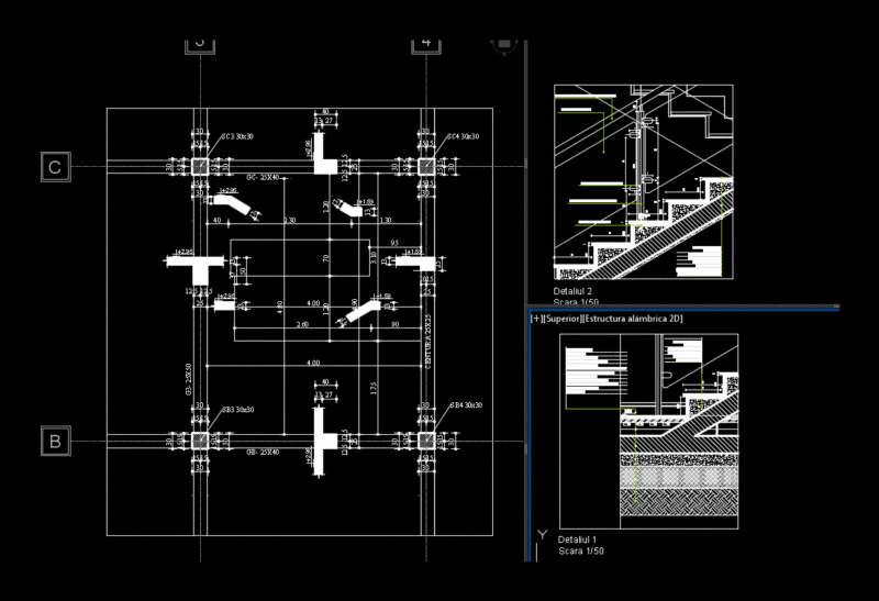 Details Staircase DWG Detail for AutoCAD