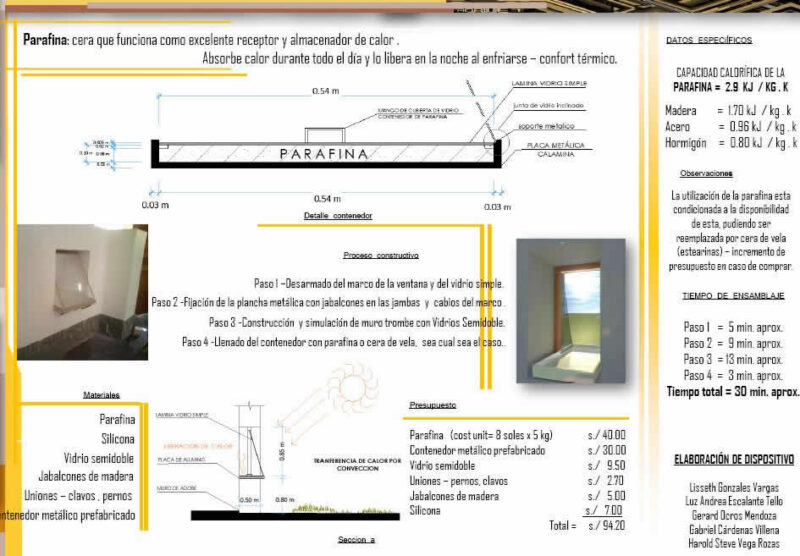 Device Thermal Gain Of Paraffin PDF (Document)