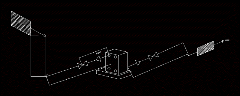 Digram Isometric Company Pvc DWG Block for AutoCAD