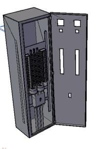 Distribution Board 3D DWG Model for AutoCAD
