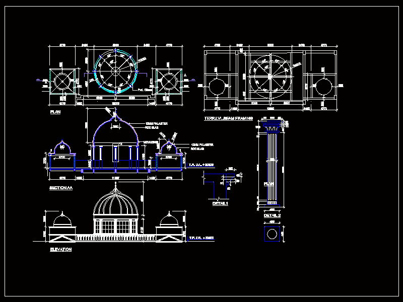 Dome Detail DWG Detail for AutoCAD • Designs CAD