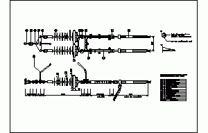 Double Mooring 220kv DWG Block for AutoCAD