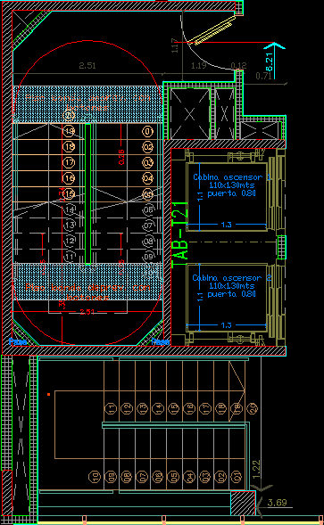 theater dwg section for autocad • designs cad