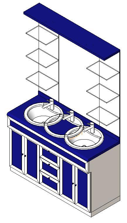 Double Sink Nested 3D RFA Model