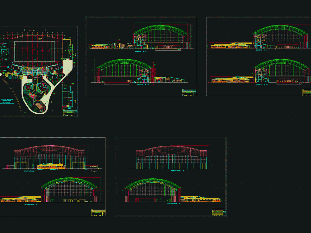 Draft Olimpic Pool DWG Plan for AutoCAD – Designs CAD