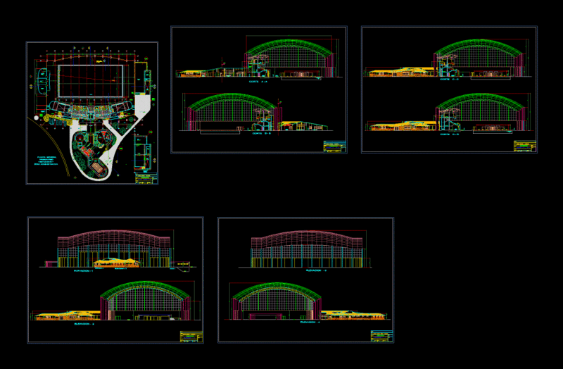Draft Olimpic Pool DWG Plan for AutoCAD