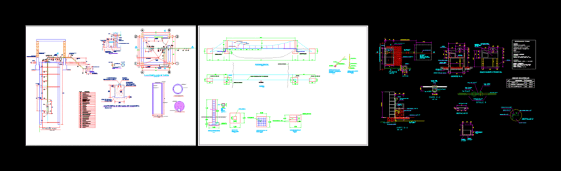 Drinking Water System Plans DWG Plan for AutoCAD