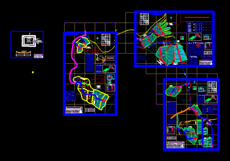 Dripping With Irrigated DWG Detail for AutoCAD