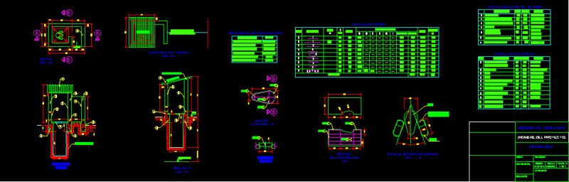 Dry Latrines DWG Detail for AutoCAD