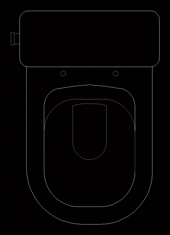 Dynamic Block – Toilet Health DWG Block for AutoCAD