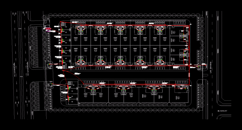 Electrical Distribution DWG Block for AutoCAD