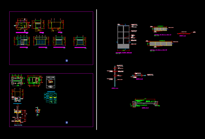 Electrical Sub Station DWG Block for AutoCAD