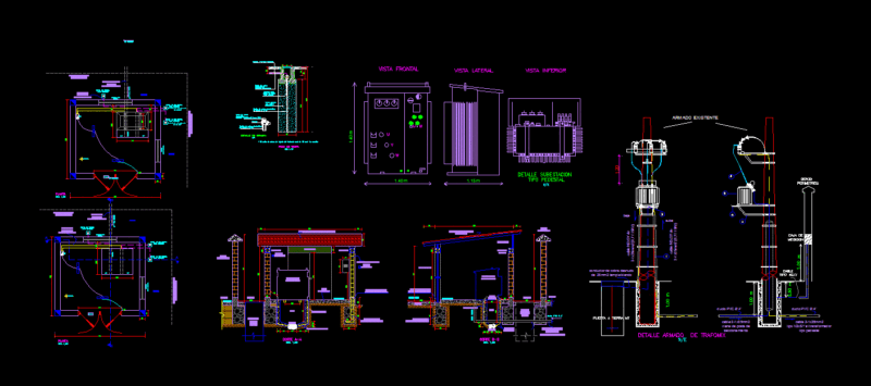 Electrical Substation DWG Detail for AutoCAD