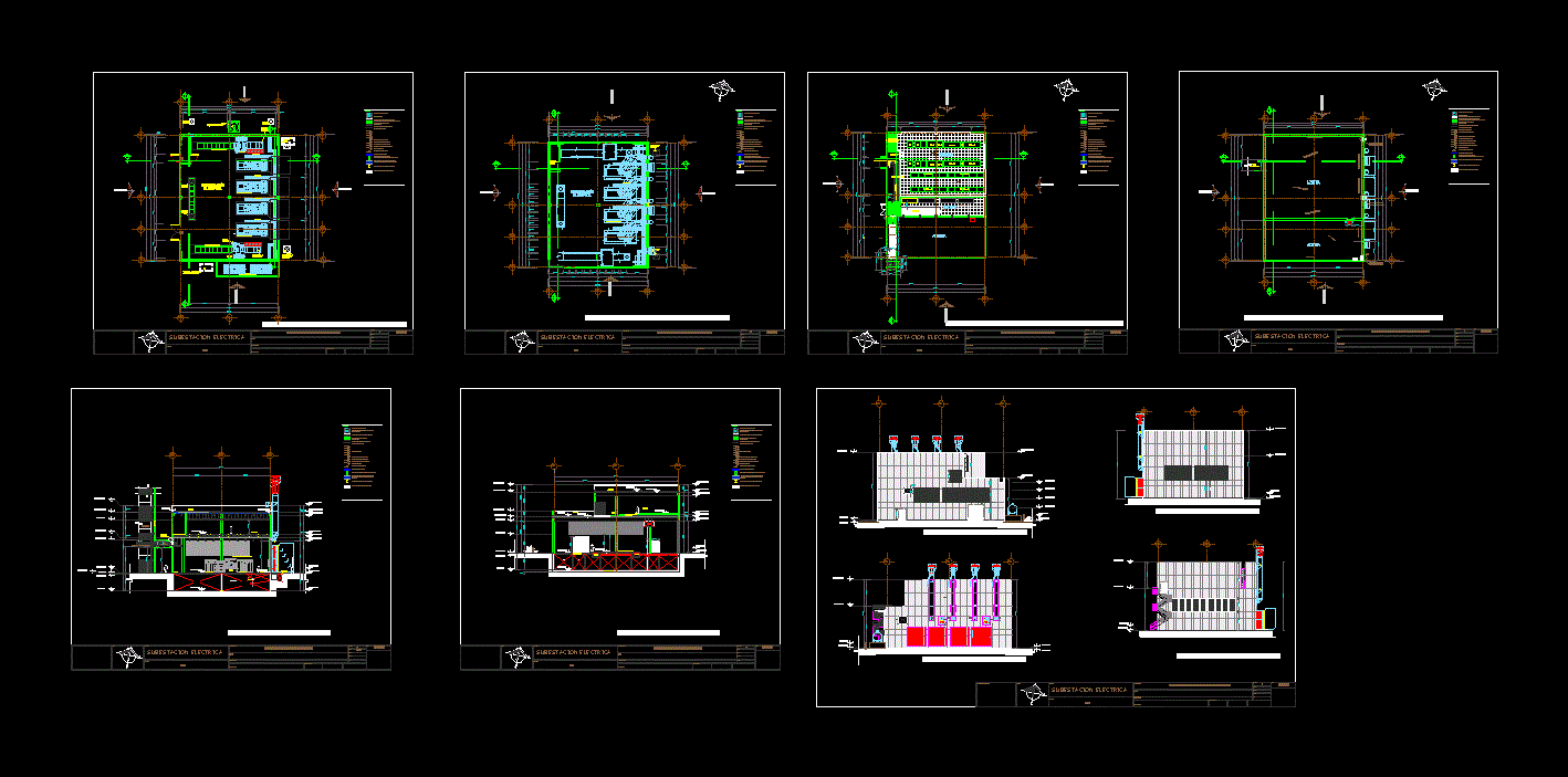 electrical substation layout