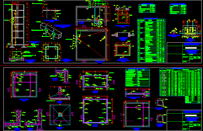 Elevated Tank 50m DWG Detail for AutoCAD • DesignsCAD