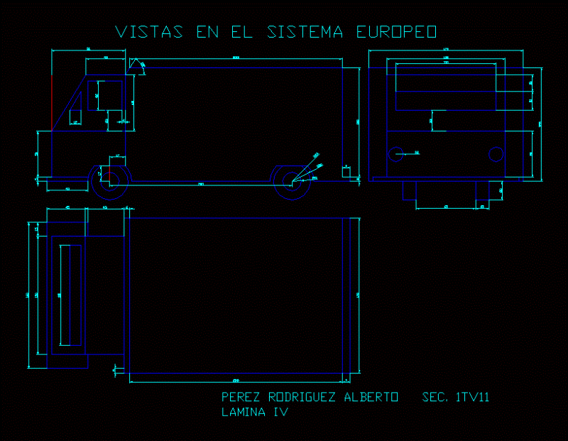 European Vista ZIP CAD Drawing