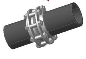 Flange And Bolts DWG Block for AutoCAD • Designs CAD