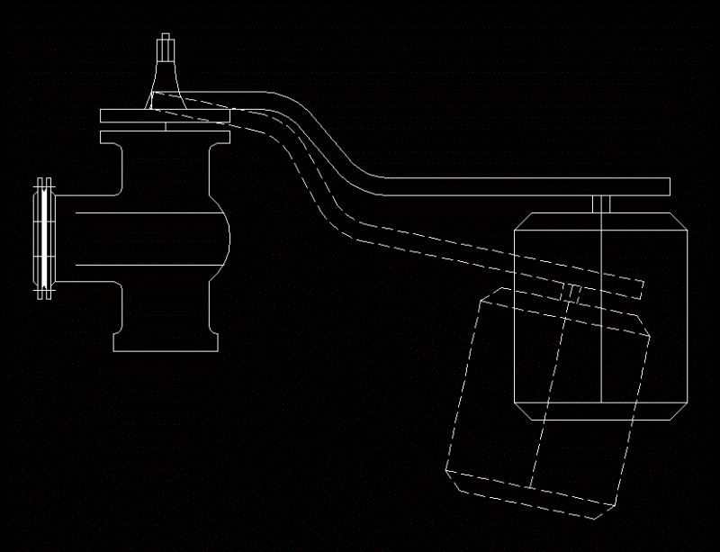 Float Valve DWG Detail for AutoCAD