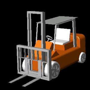 Freight Elevator 3D DWG Model for AutoCAD