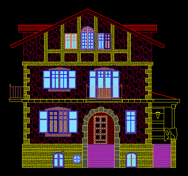 Elevation DWG AutoCAD Drawing