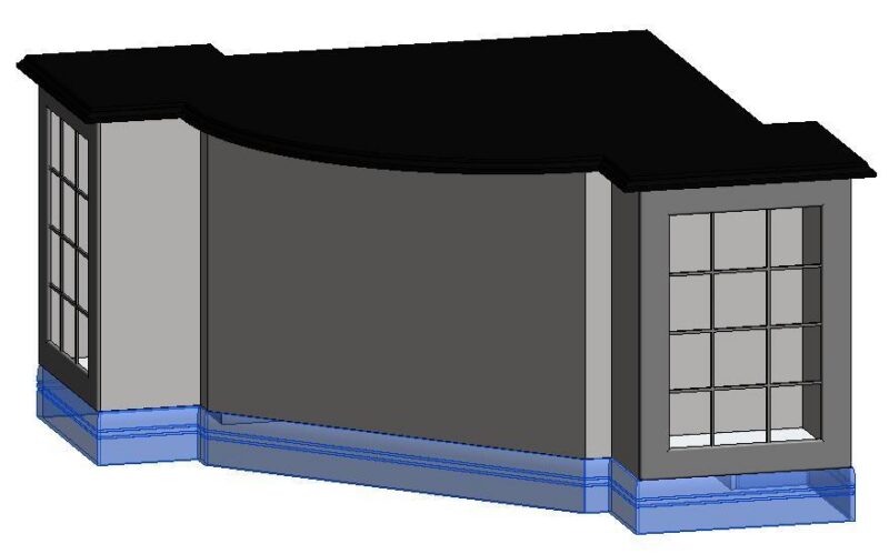 Furniture Kitchen Island 3D DWG Model for AutoCAD