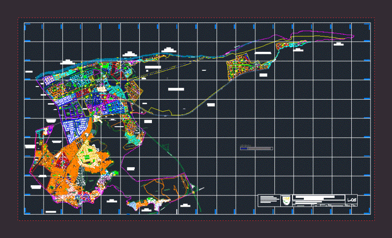 Gas Distribution Networks ZIP CAD Drawing