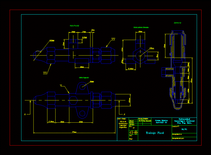 Gas Valve DWG Block for AutoCAD