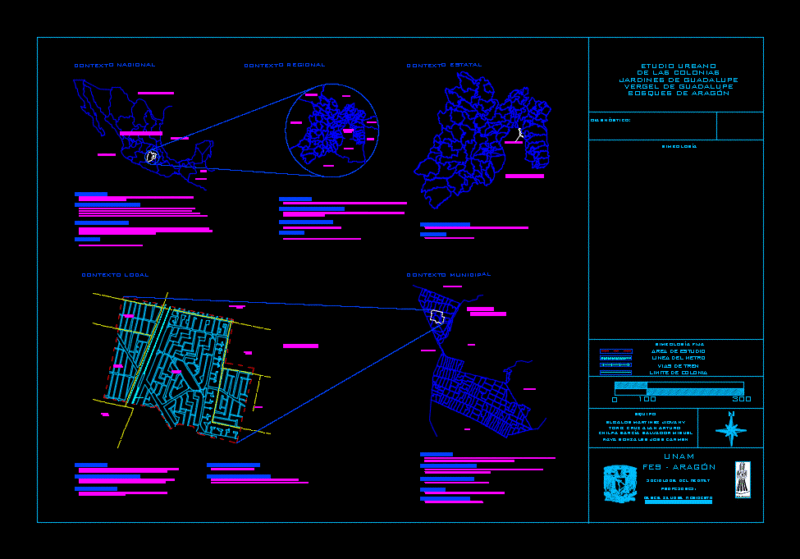 Geographic Location DWG Block for AutoCAD
