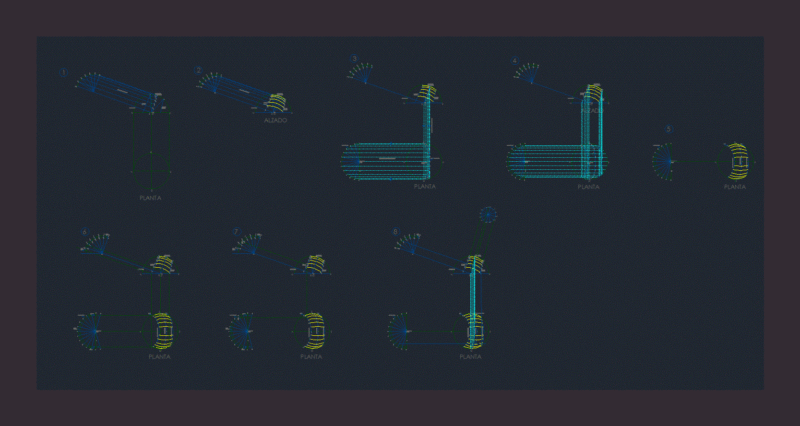 Grafica Solar DWG Block for AutoCAD