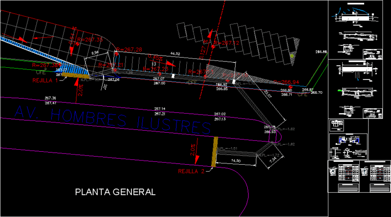 Grid Storm DWG Full Project for AutoCAD