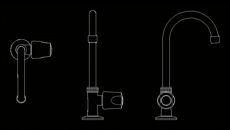 Griferia Vainsa DWG Model for AutoCAD