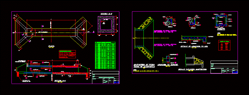 Gutter DWG Elevation for AutoCAD