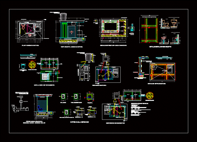Health Unit DWG Full Project for AutoCAD