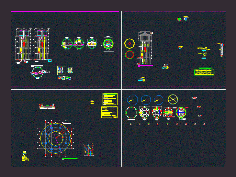 High Reservoir DWG Detail for AutoCAD