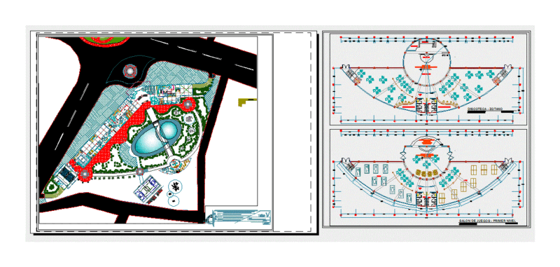 Hotel Tourist Hotel Tourist DWG Block for AutoCAD