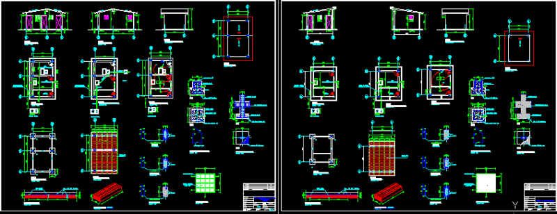 House Of Telecommunications DWG Section for AutoCAD