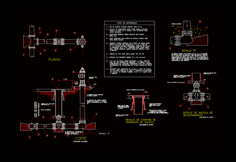 Hydrant DWG Detail for AutoCAD