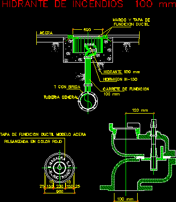 Hydrant Of Fires DWG Section for AutoCAD • Designs CAD