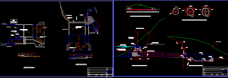 Hydraulic Structures DWG Model for AutoCAD