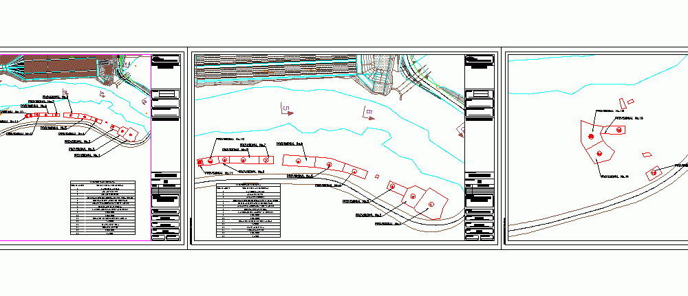 Hydroelectric Temporary Site DWG Block for AutoCAD • Designs CAD