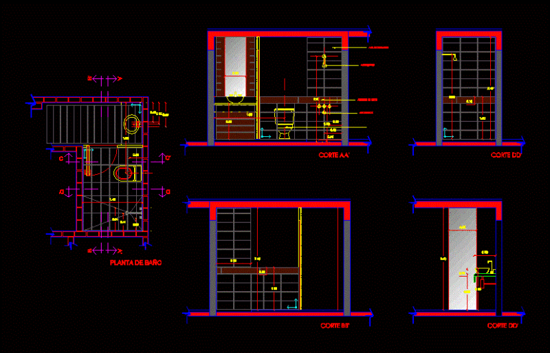 Hygienic Services DWG Block for AutoCAD