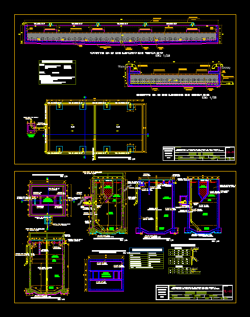 Imhoff Tank DWG Detail for AutoCAD � Designs CAD