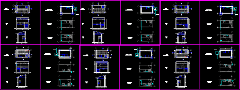 Improvement Models Kitchen DWG Section for AutoCAD