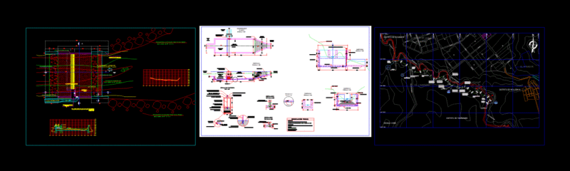 Irrigation Channel DWG Block for AutoCAD