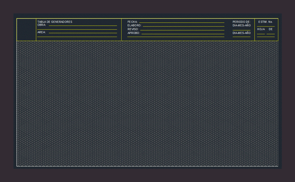 Isometric Double Letter Sheet DWG Block for AutoCAD