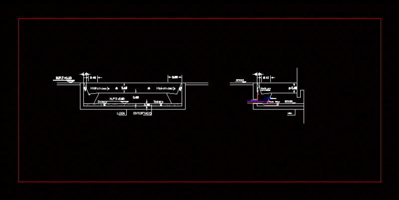 Jacuzzi Detail DWG Section for AutoCAD